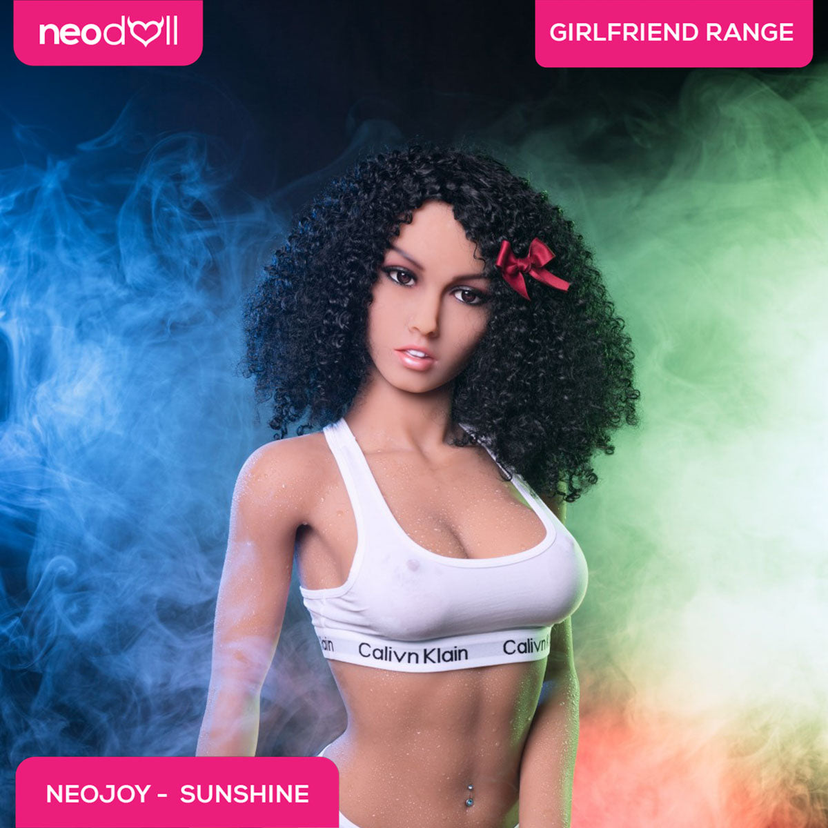 Neodoll Girlfriend - Sunshine - Poupée de Sexe Réaliste - 158cm - Gel Sein - Bronzer