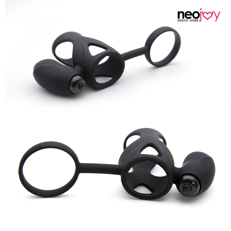 Neojoy Bullseye Ring - Anneau pénien avec stimulateur anal video