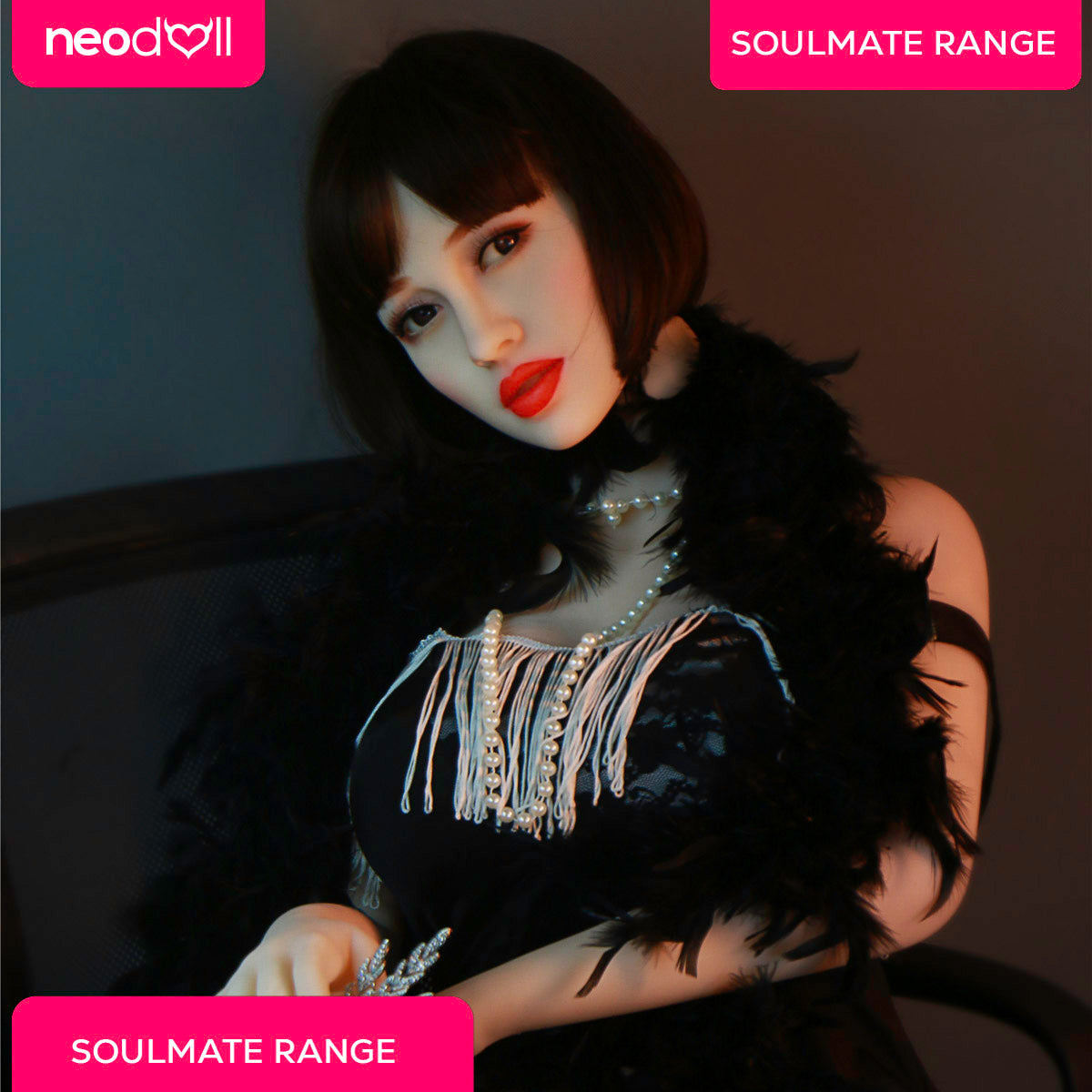 SoulMate - Arianna - Poupée de Sexe Réaliste - 163cm - Blanche