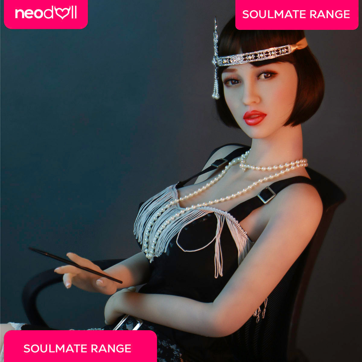 SoulMate - Arianna - Poupée de Sexe Réaliste - 163cm - Blanche