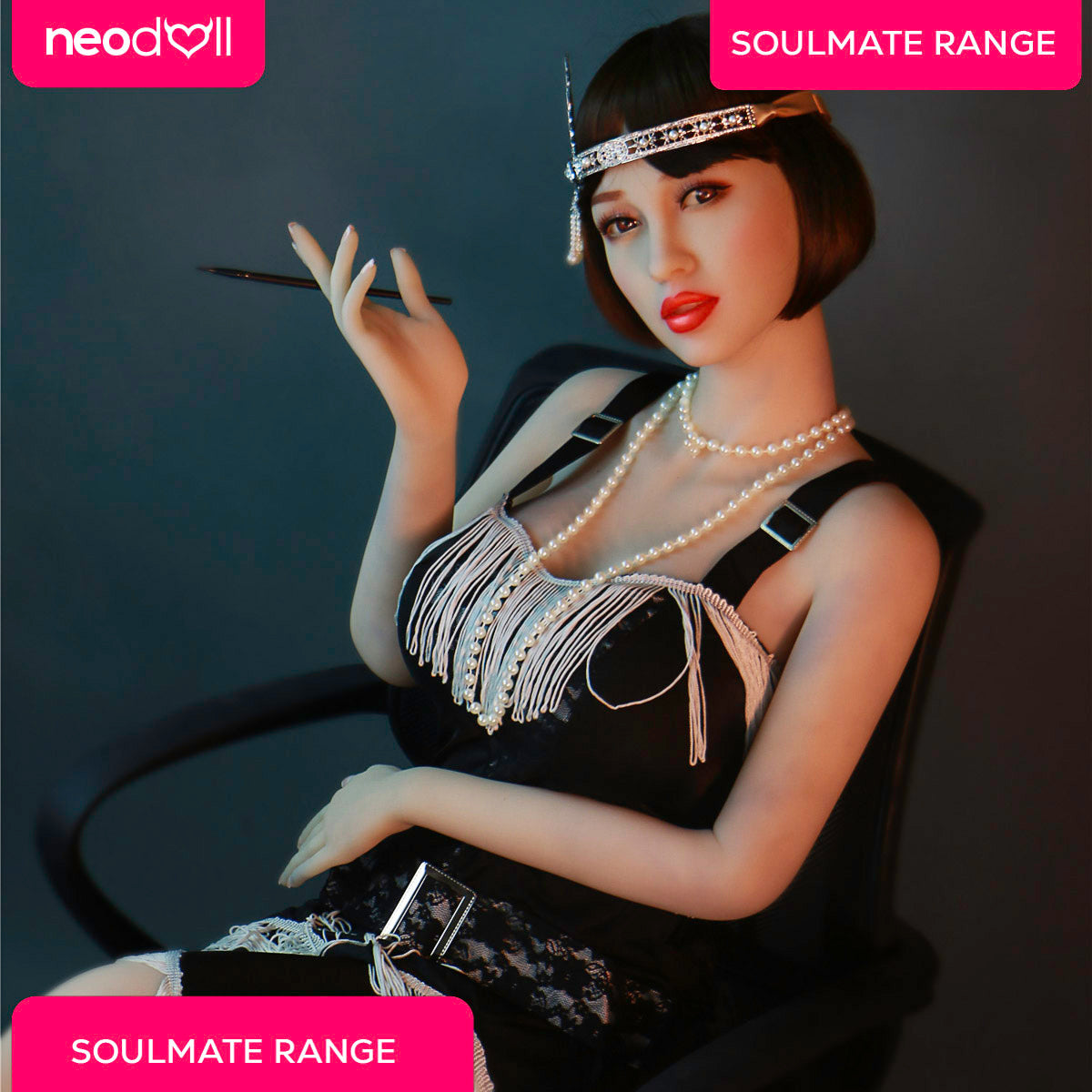 SoulMate - Arianna - Poupée de Sexe Réaliste - 163cm - Blanche