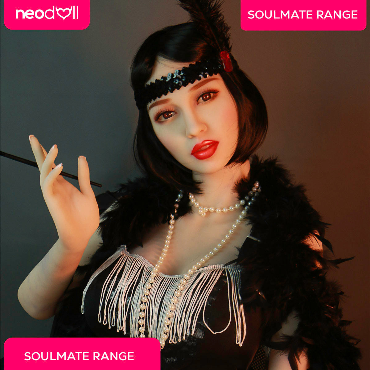 SoulMate - Arianna - Poupée de Sexe Réaliste - 163cm - Blanche