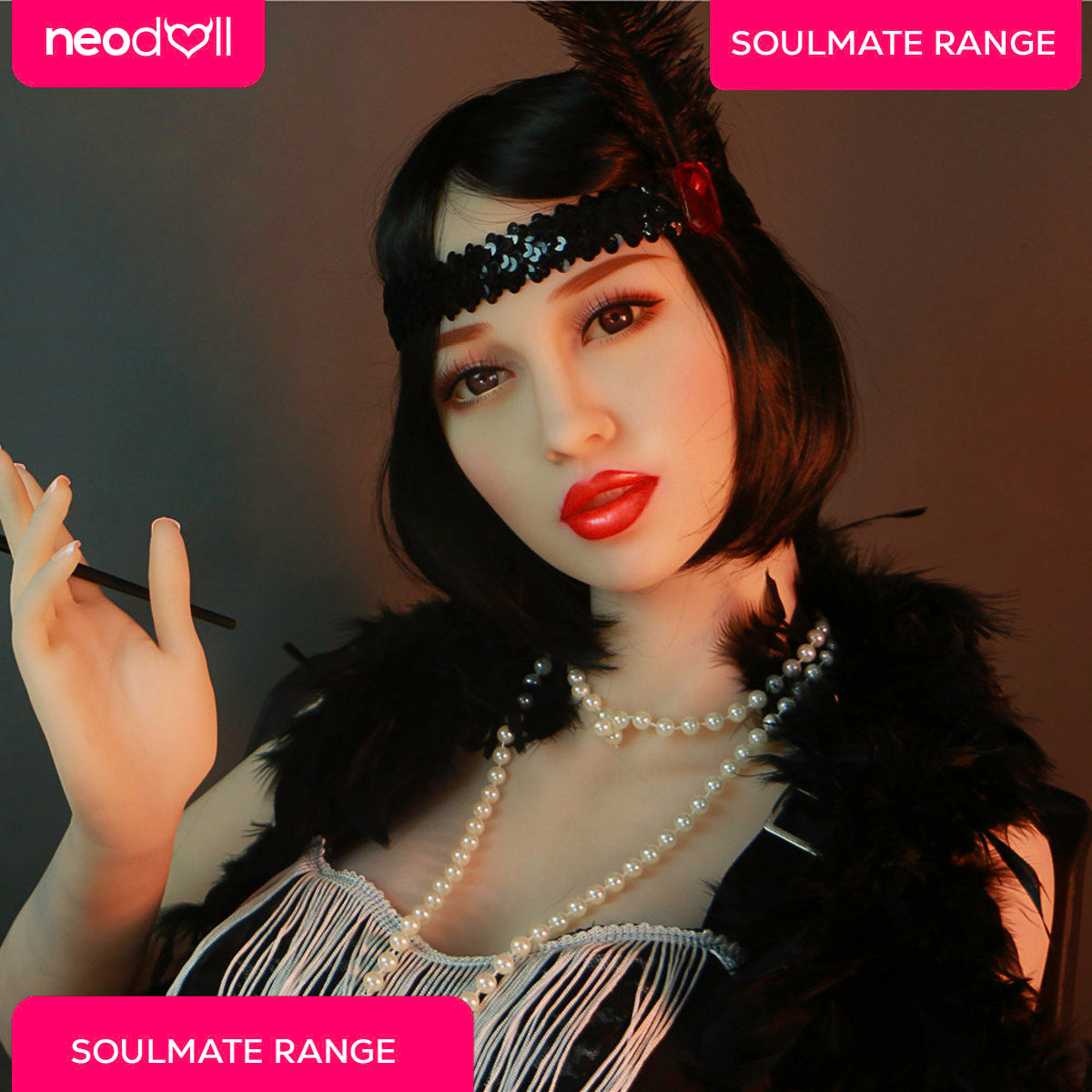 SoulMate - Arianna - Poupée de Sexe Réaliste - 163cm - Blanche