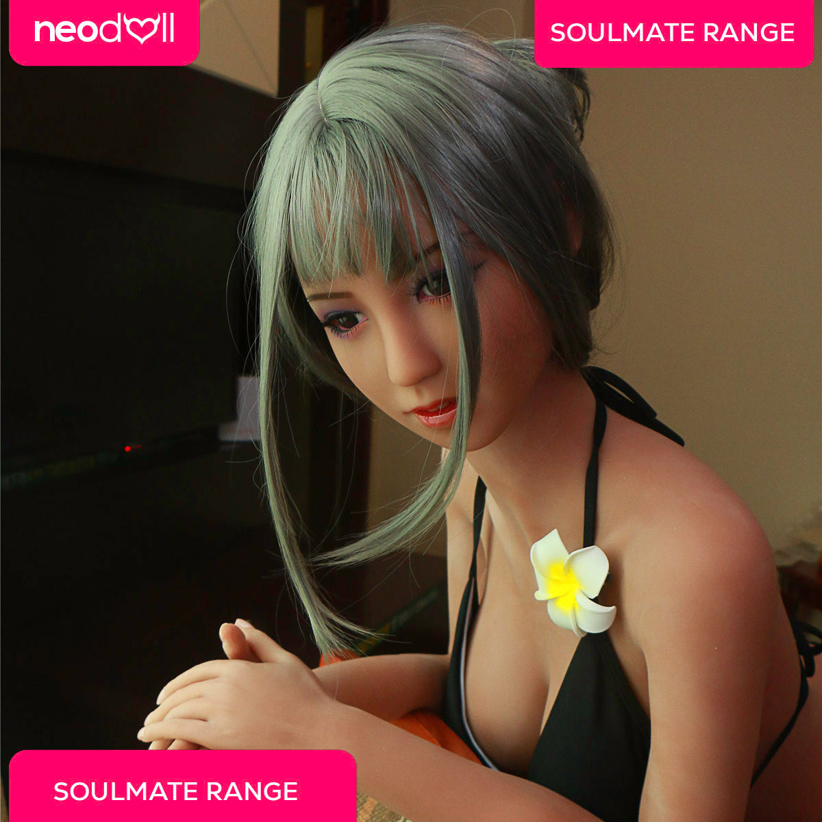 SoulMate - Hailey - Poupée de Sexe Réaliste - 163cm - Brun Clair