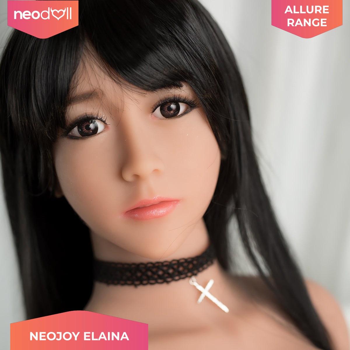 Neodoll Allure Elaina - Poupée de Sexe Réaliste - 150cm - Bronzer