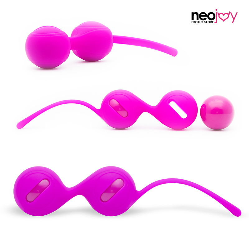 Neojoy Boules Geisha Boules de Kegel pour Entraînement Pelvien - Jouet de Poids d'Exercice video