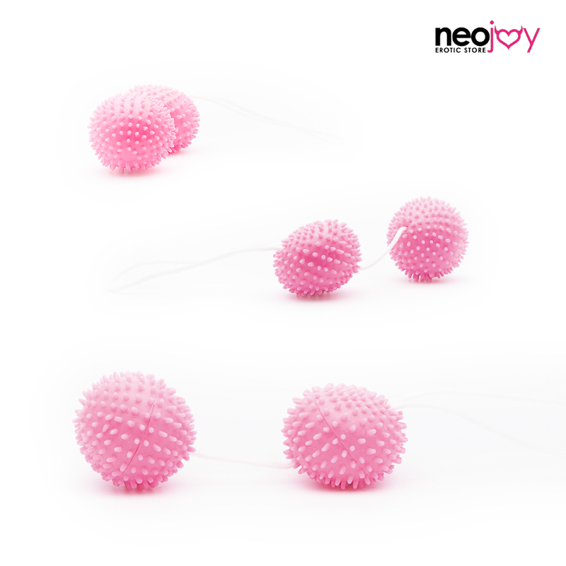 Neojoy Kegel Tickles - Boules de Geisha pour l'entraînement pelvien - Jouet de poids d'exercice video