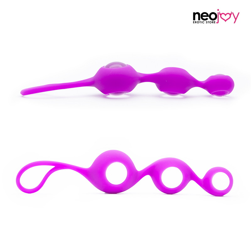 Neojoy Boules de Kegel Triple - Boules de Geisha en Silicone pour Entraînement Pelvien video