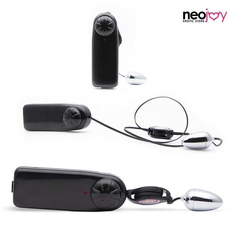 Neojoy Multi-Vibes Bullet - Vibromasseur à distance - Stimulation clitoridienne, anale et vaginale - Jouet sexuel pour adultes avec fil à ressort video