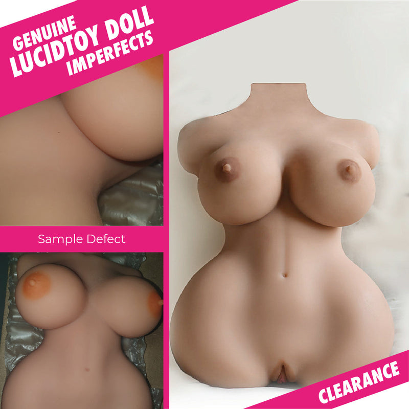 RF754 - Déstockage 6YE - Torse de poupée sexuelle - 14 KG - Bronzé video