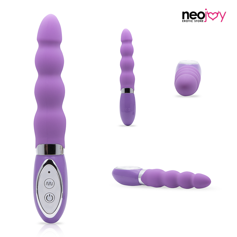 Vibromasseur Clitoridien en Silicone avec Perles Anales Lisses Neojoy 10 Vitesses video