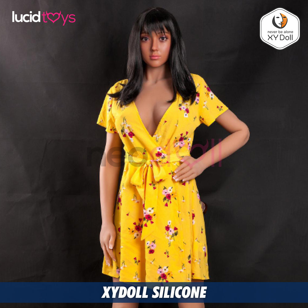XYDoll - Xia - Poupée de Sexe Hybride en TPE Silicone - 170cm - Gel Sein - Bronzer