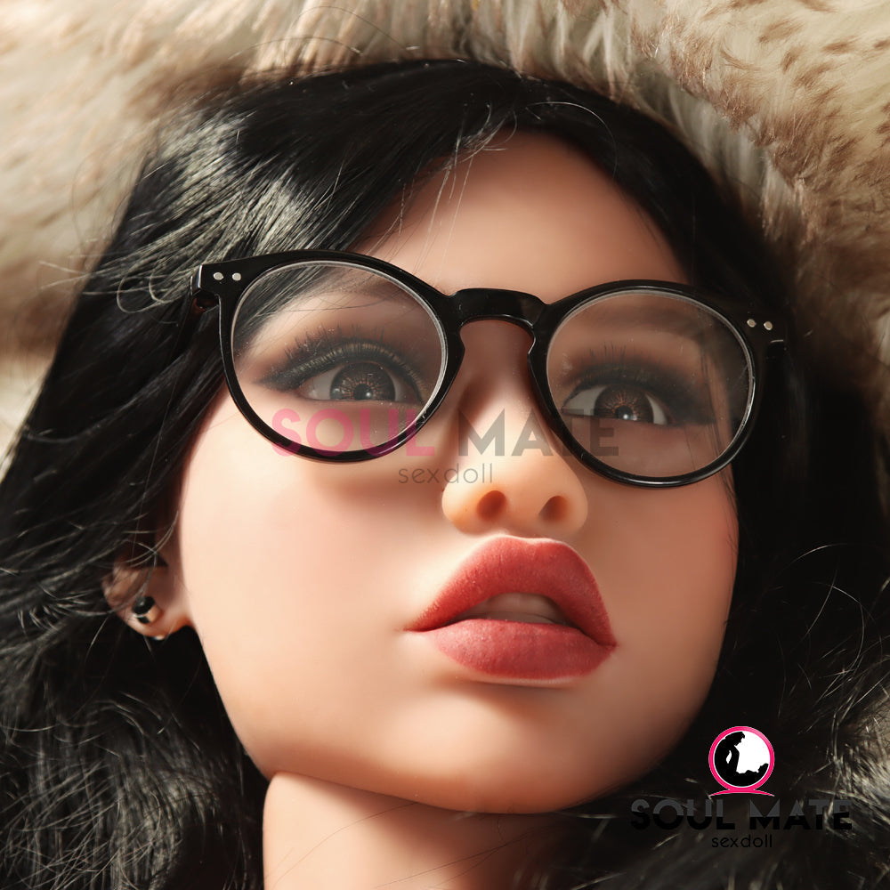 SoulMate Dolls - Sienna Tête avec Torse de Poupée Sexuelle - Brun Clair