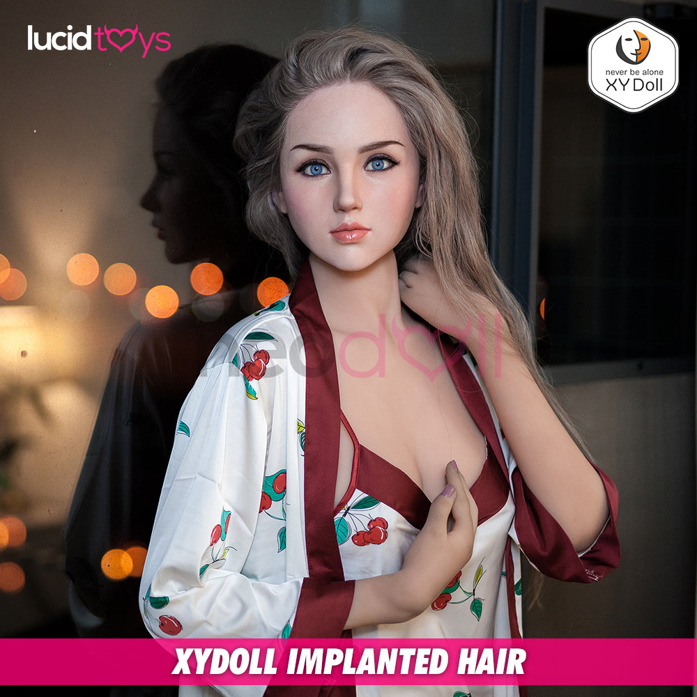 XYDoll - Misa - Poupée de Sexe Hybride en TPE Silicone - 168cm - Cheveux Implémentés - Naturel