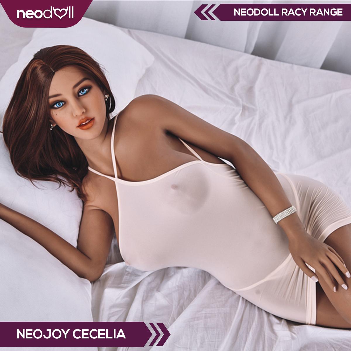 Neodoll Racy Cecelia - Poupée de Sexe Réaliste - 163cm Plus - Brun