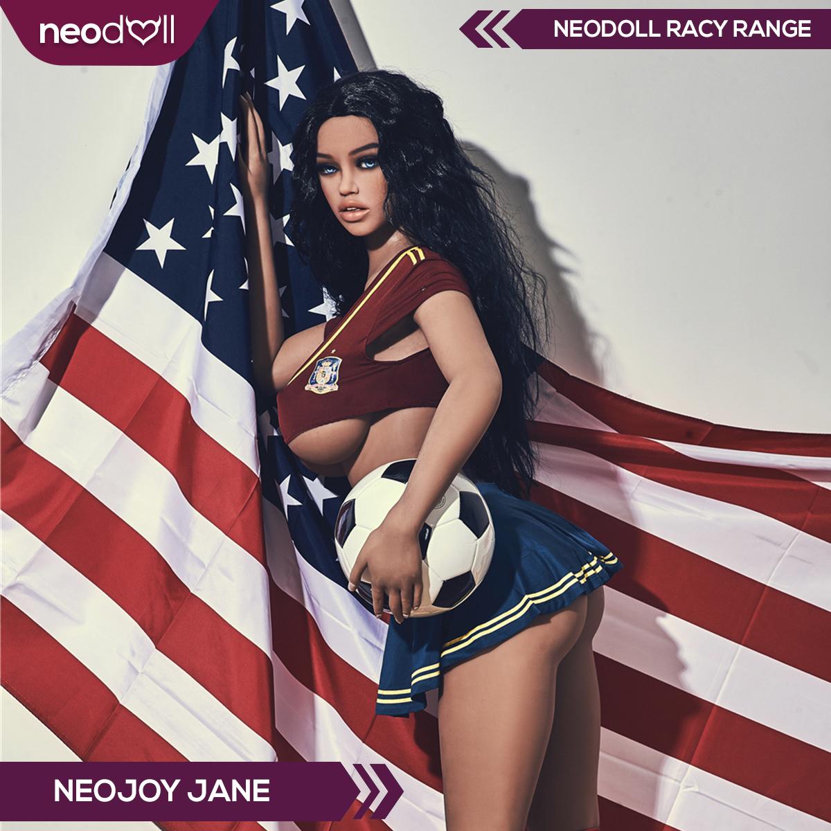 Neodoll Racy Jane - Poupée de Sexe Réaliste - 163cm - Brun