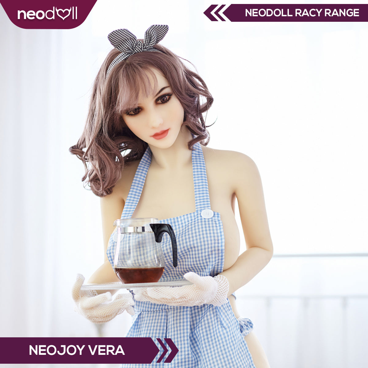 Neodoll Racy Vera - Poupée de Sexe Réaliste - 157cm - Blanche