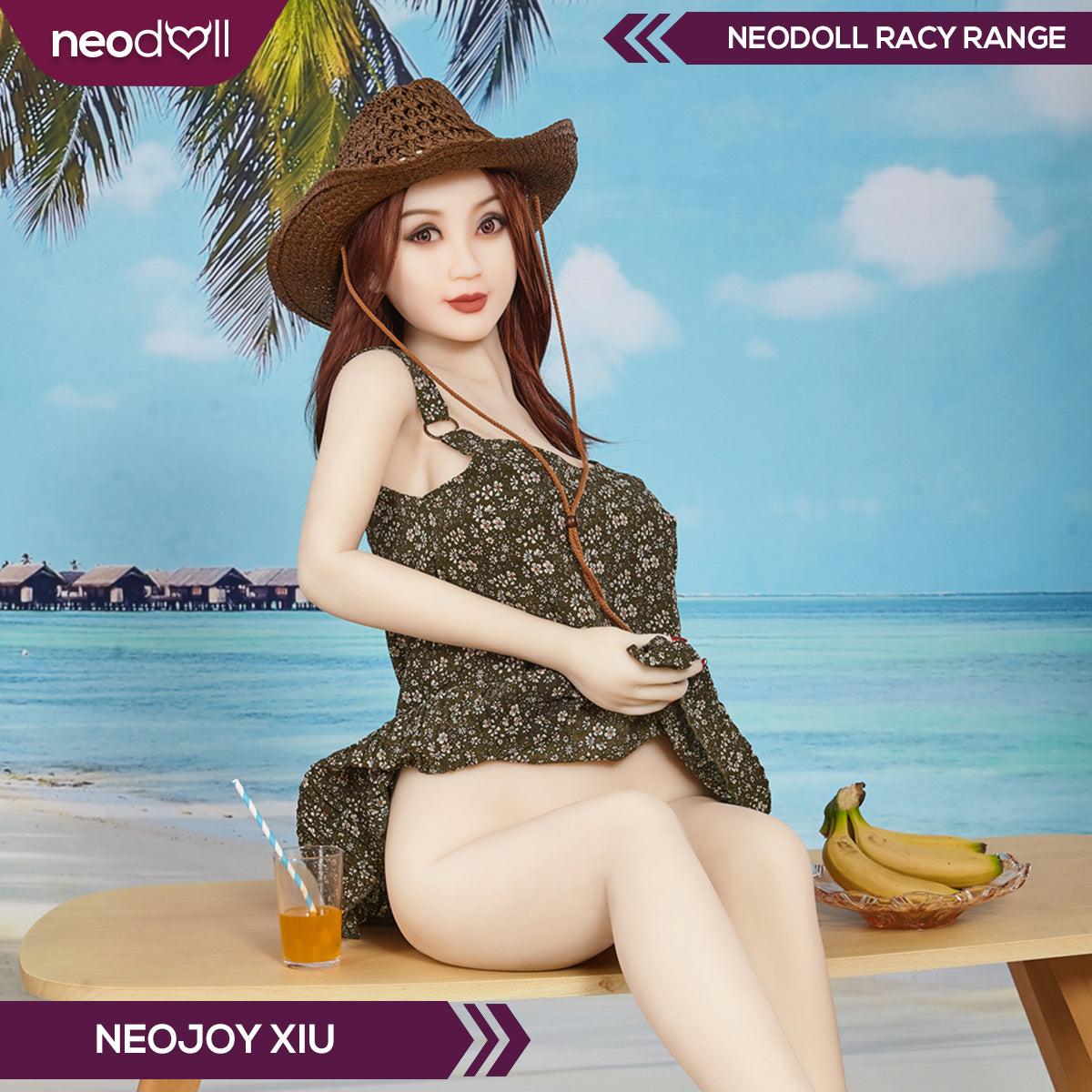 Neodoll Racy Xiu - Poupée de Sexe Réaliste - 157cm - Blanche
