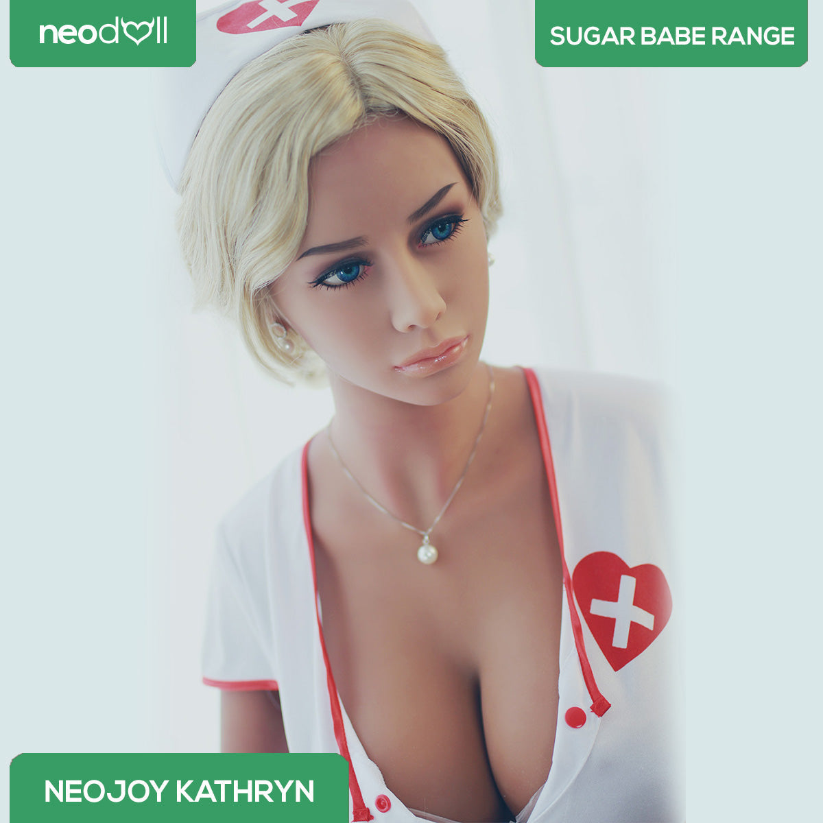 Neodoll Sugar babe - Kathryn - Poupée de Sexe Réaliste - 165cm - Gel Sein - Bronzer