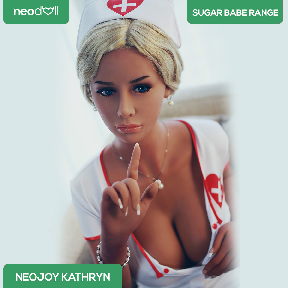 Neodoll Sugar babe - Kathryn - Poupée de Sexe Réaliste - 165cm - Gel Sein - Bronzer