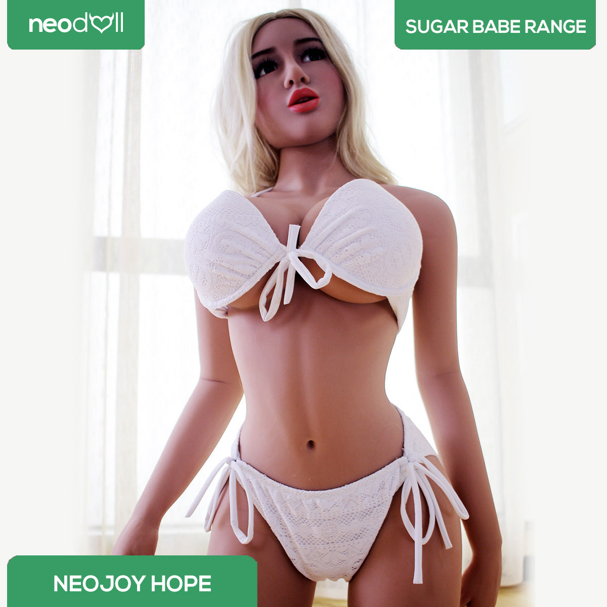Neodoll Sugar babe - Hope - Poupée de Sexe Réaliste - 158cm - Bronzer