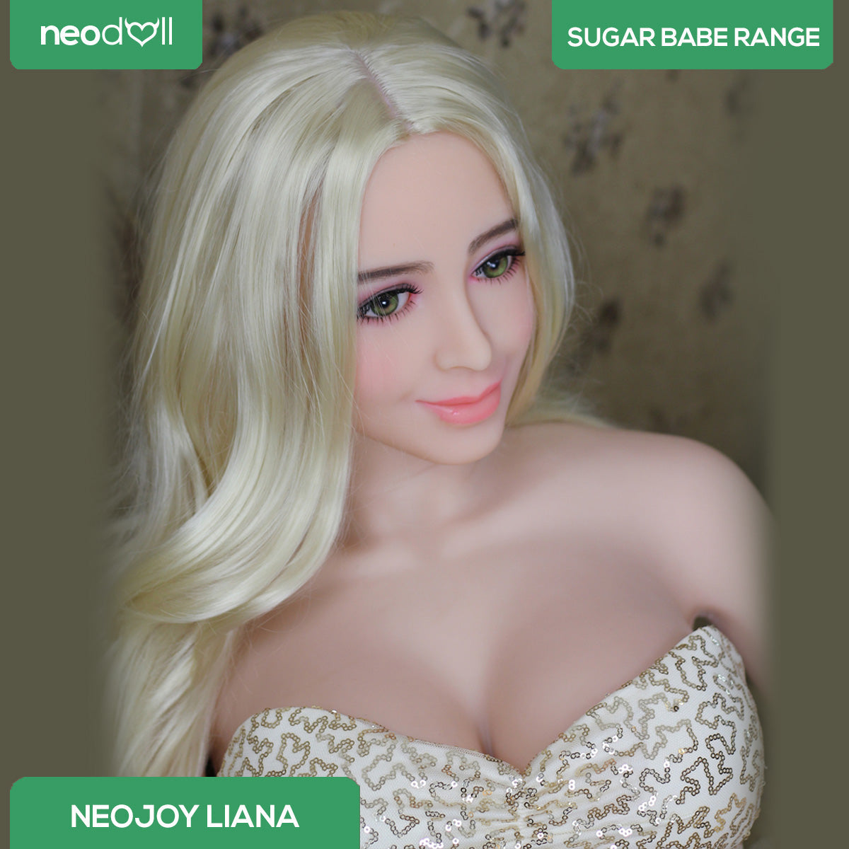 Neodoll Sugar babe - Liana - Poupée de Sexe Réaliste - 165cm - Gel Sein - Naturel