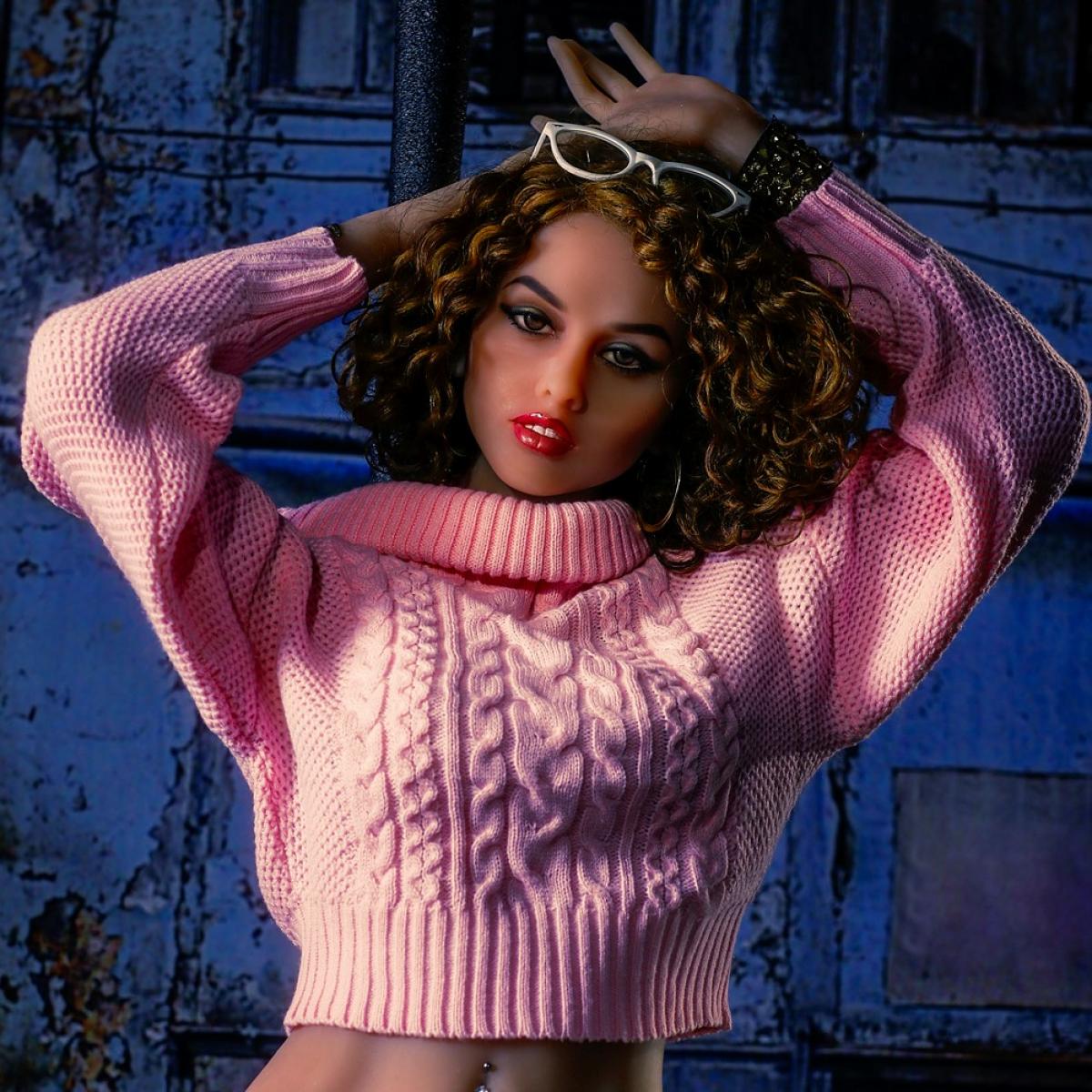 Neodoll Racy Selina - Poupée de Sexe Réaliste - 168cm - Brun Clair