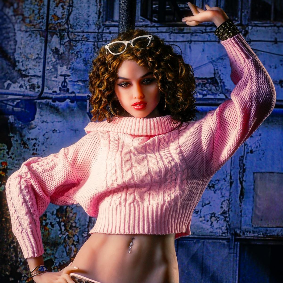 Neodoll Racy Selina - Poupée de Sexe Réaliste - 168cm - Brun Clair