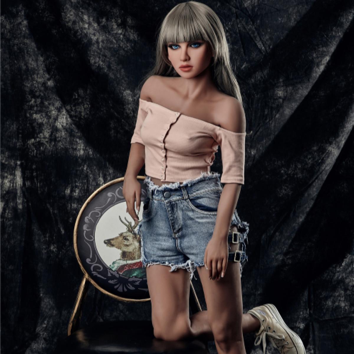 Neodoll Racy Lora - Poupée de Sexe Réaliste - 150cm - Brun