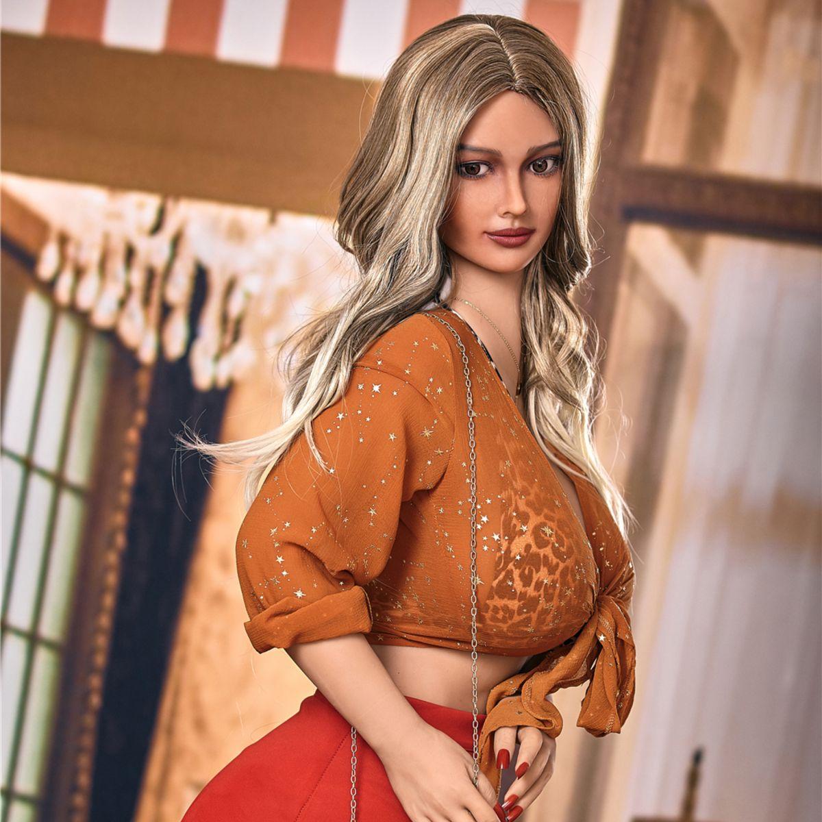 Neodoll Racy Hellen - Poupée de Sexe Réaliste - 158cm - Brun