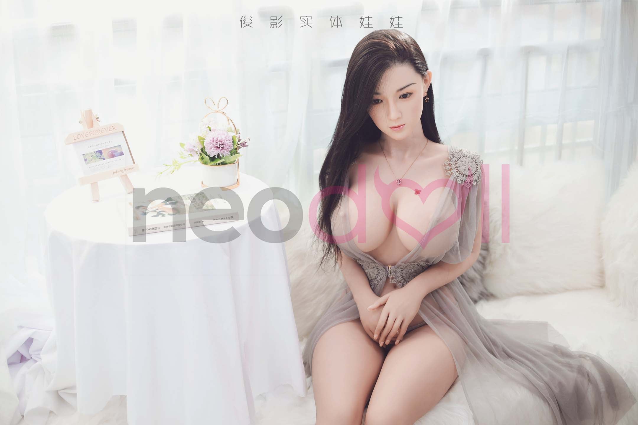 Neodoll Sugar Babe - Quintina - Poupée de Sexe Hybride en TPE Silicone - 166cm - Naturel