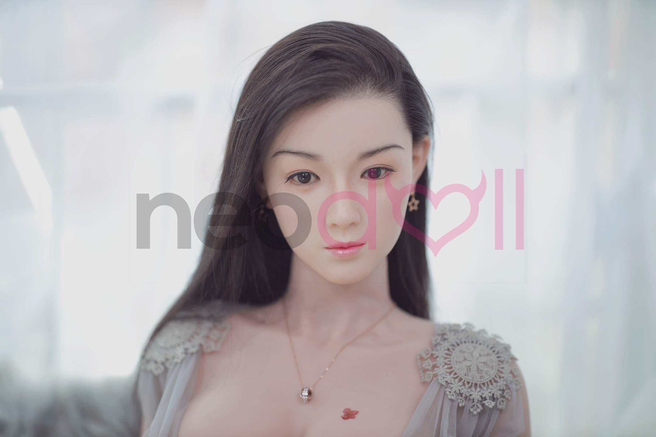 Neodoll Sugar Babe - Quintina - Poupée de Sexe Hybride en TPE Silicone - 166cm - Naturel