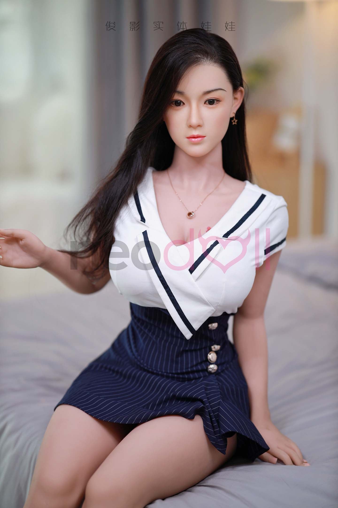 Neodoll Sugar Babe - Quintina - Poupée de Sexe Hybride en TPE Silicone - 166cm - Naturel
