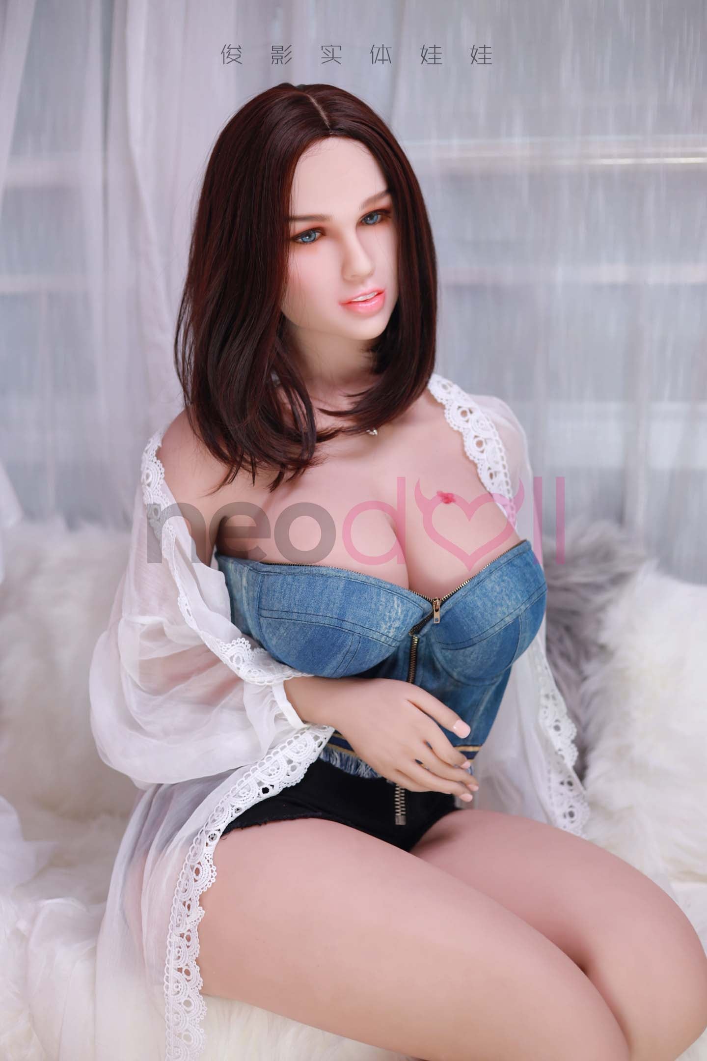Neodoll Sugar Babe - Rebecca - Poupée de Sexe Réaliste - 166cm - Naturel
