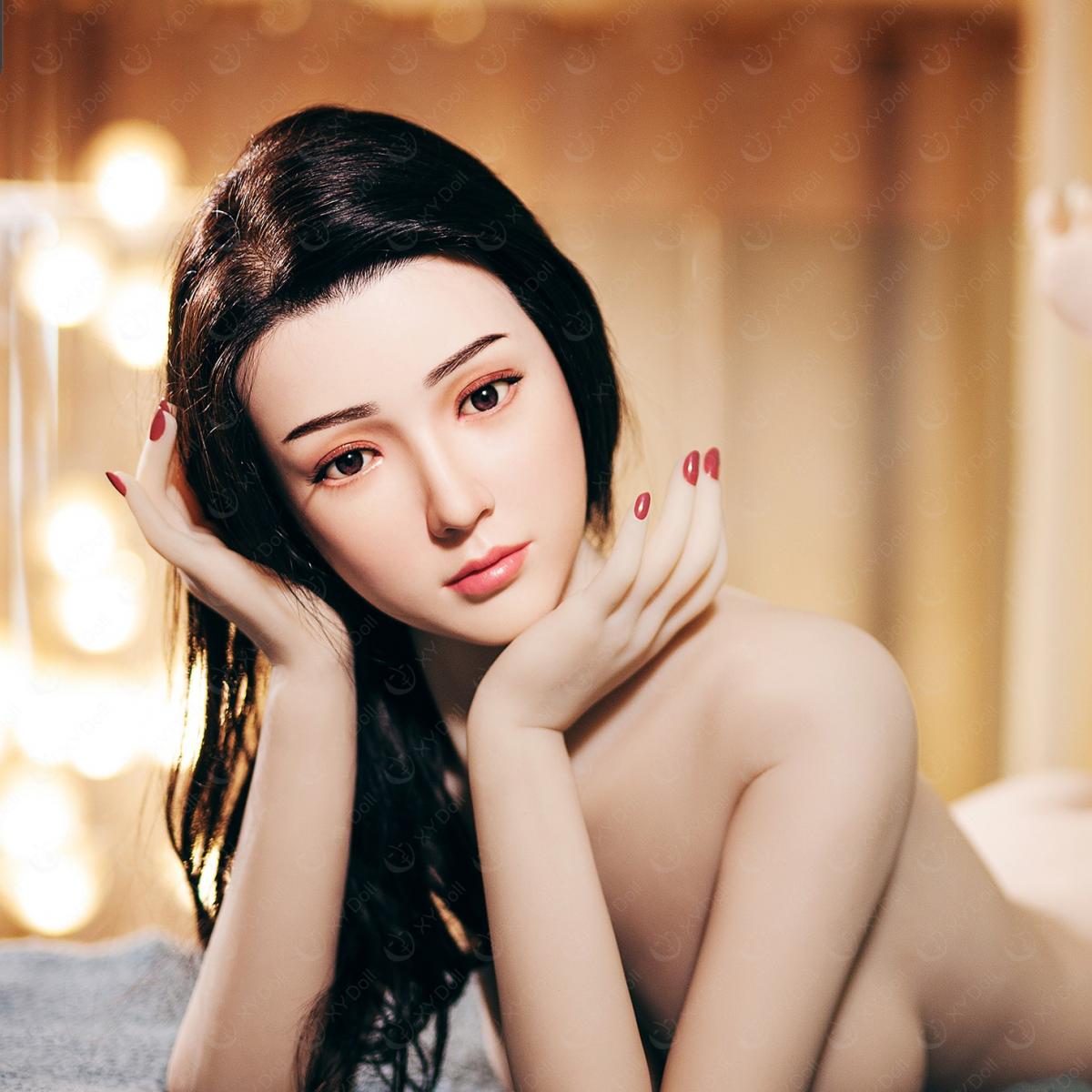 XYDoll - Xia - Poupée de Sexe Hybride en TPE Silicone - 168cm - Naturel