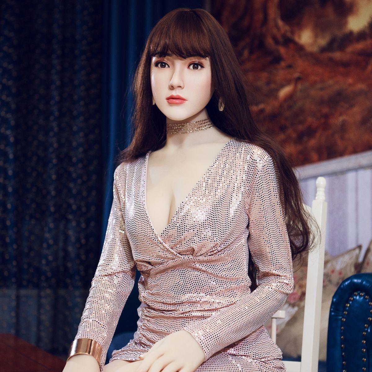 XYDoll - Xia - Poupée de Sexe Hybride en TPE Silicone - 170cm - Gel Sein - Naturel