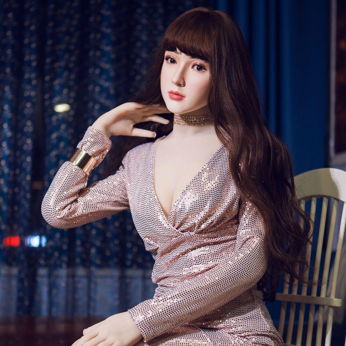 XYDoll - Xia - Poupée de Sexe Hybride en TPE Silicone - 170cm - Gel Sein - Naturel