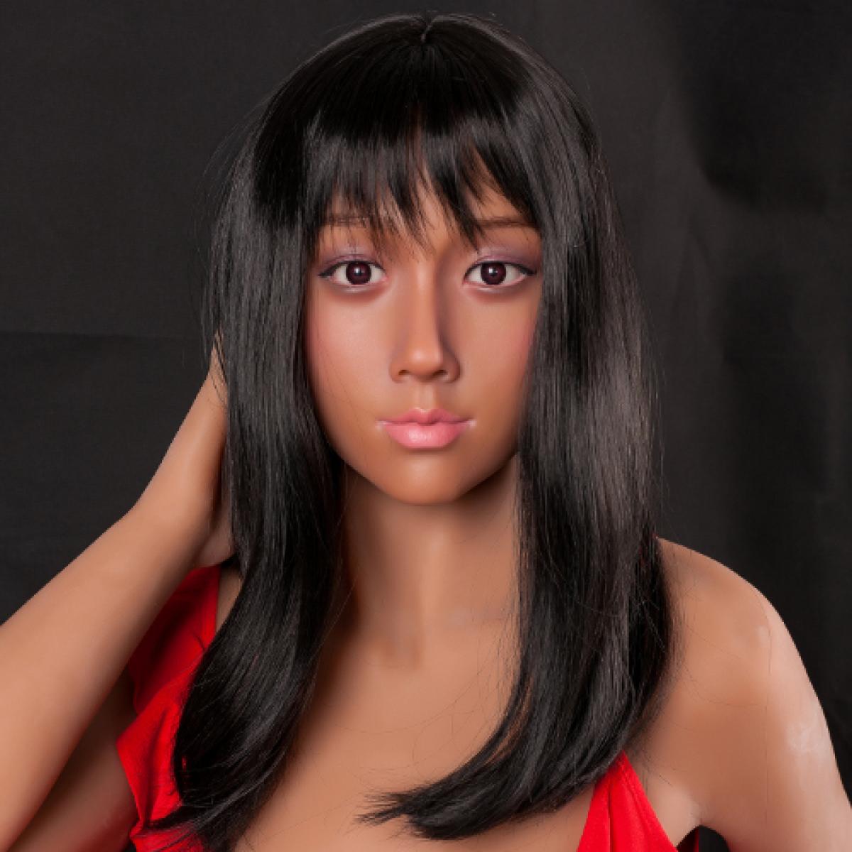 XYDoll - Leila - Poupée de Sexe Hybride en TPE Silicone - 170cm - Gel Sein - Bronzer