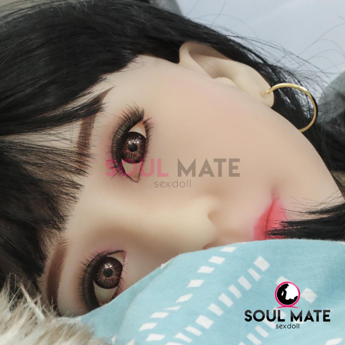 Soulmate Dolls - Morgan Tête avec Torse de Poupée Sexuelle - Blanche