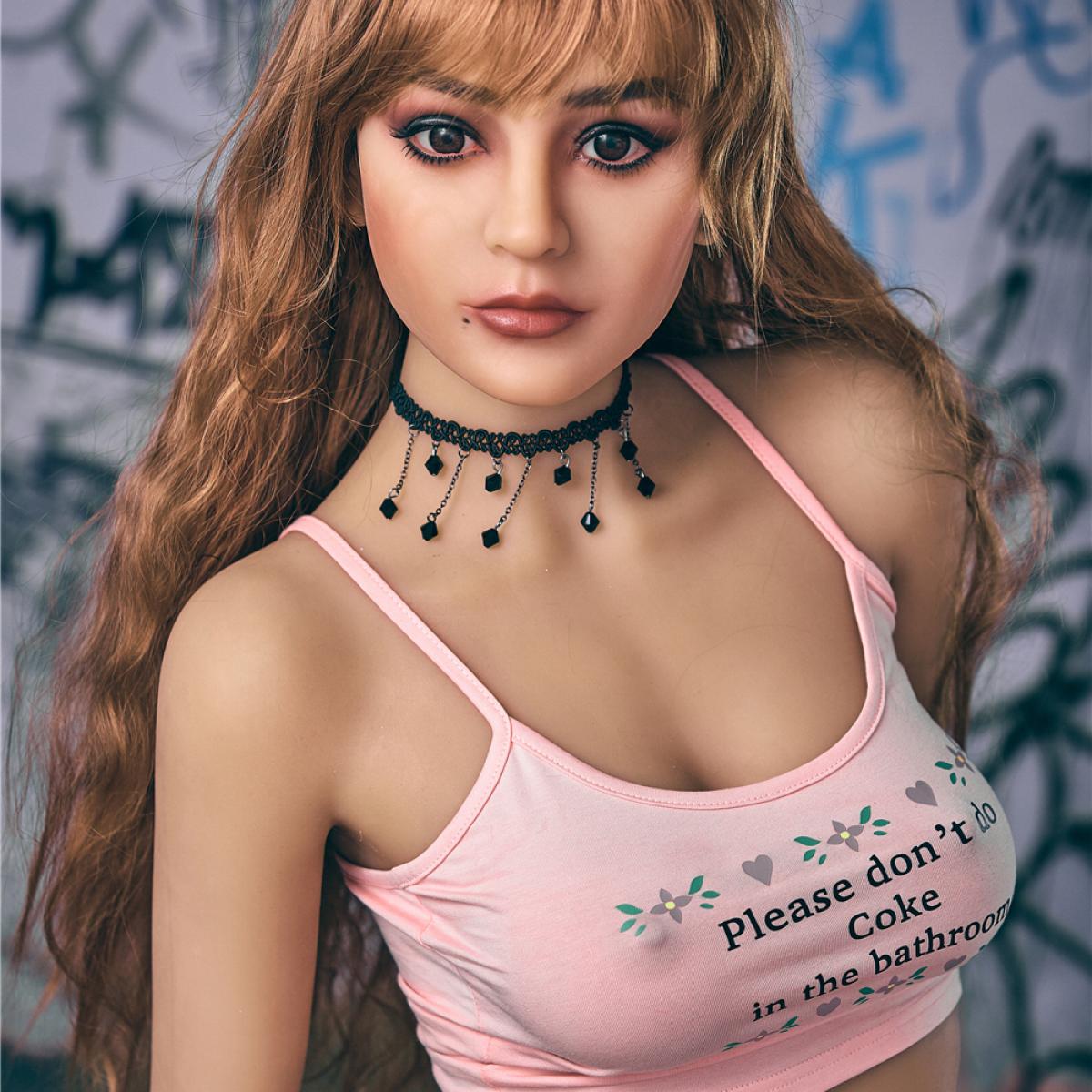 Neodoll Racy Julia - Poupée de Sexe Réaliste - 163cm - Brun Clair