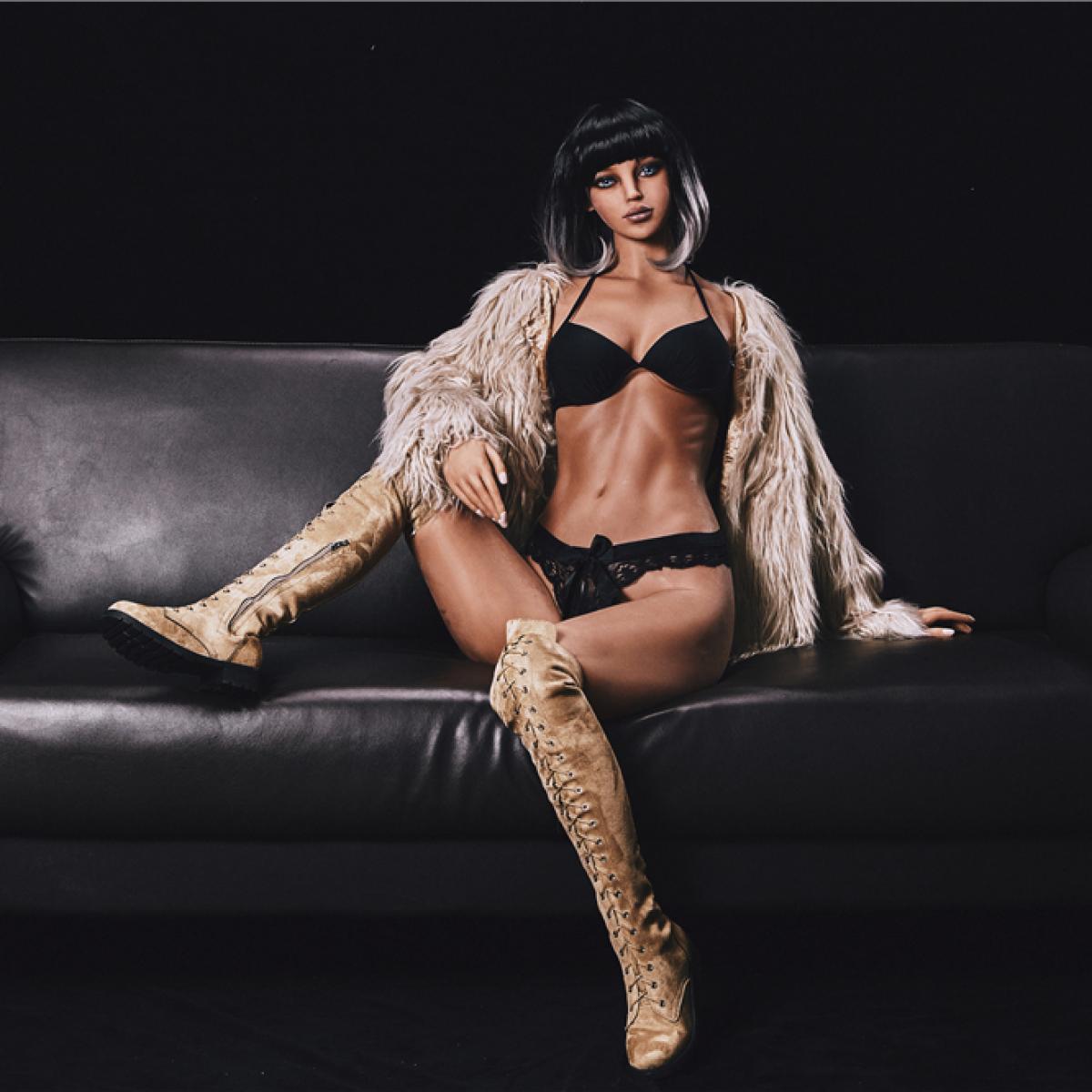 Neodoll Racy Emily - Poupée de Sexe Réaliste - 168cm - Bronzer