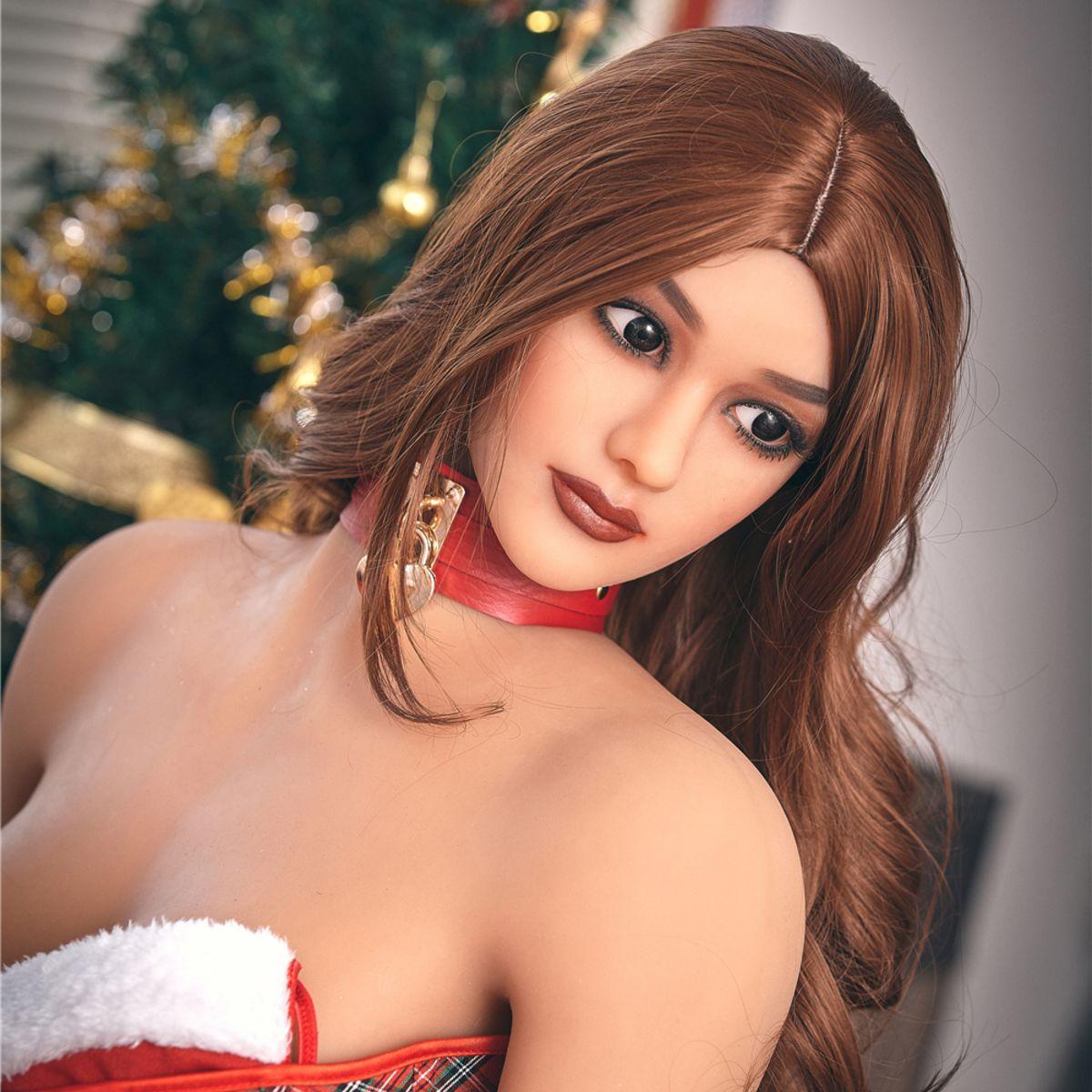 Neodoll Racy Fiona - Poupée de Sexe Réaliste - 156cm Gros Corps - Brun Clair