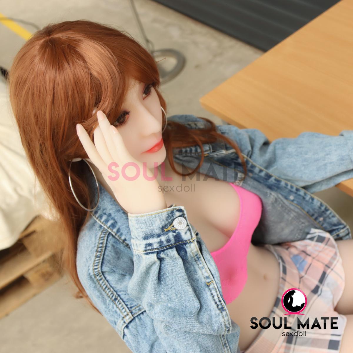 SoulMate - Morgan - Poupée de Sexe Réaliste - 163cm - Blanche