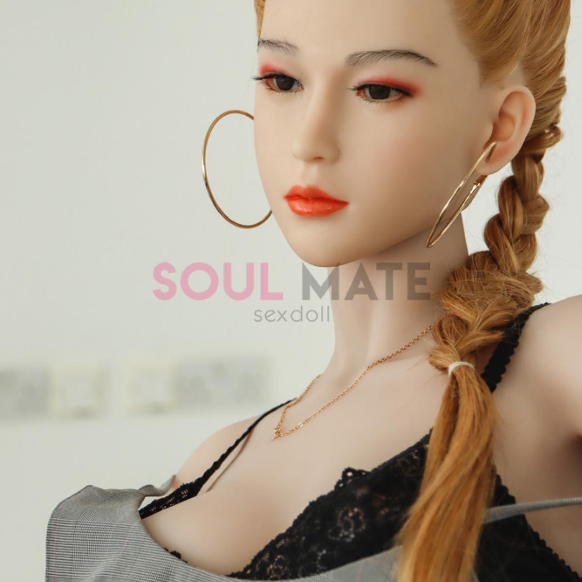 SoulMate - Daniela - Poupée de Sexe Hybride en TPE Silicone - 170cm - Blanche