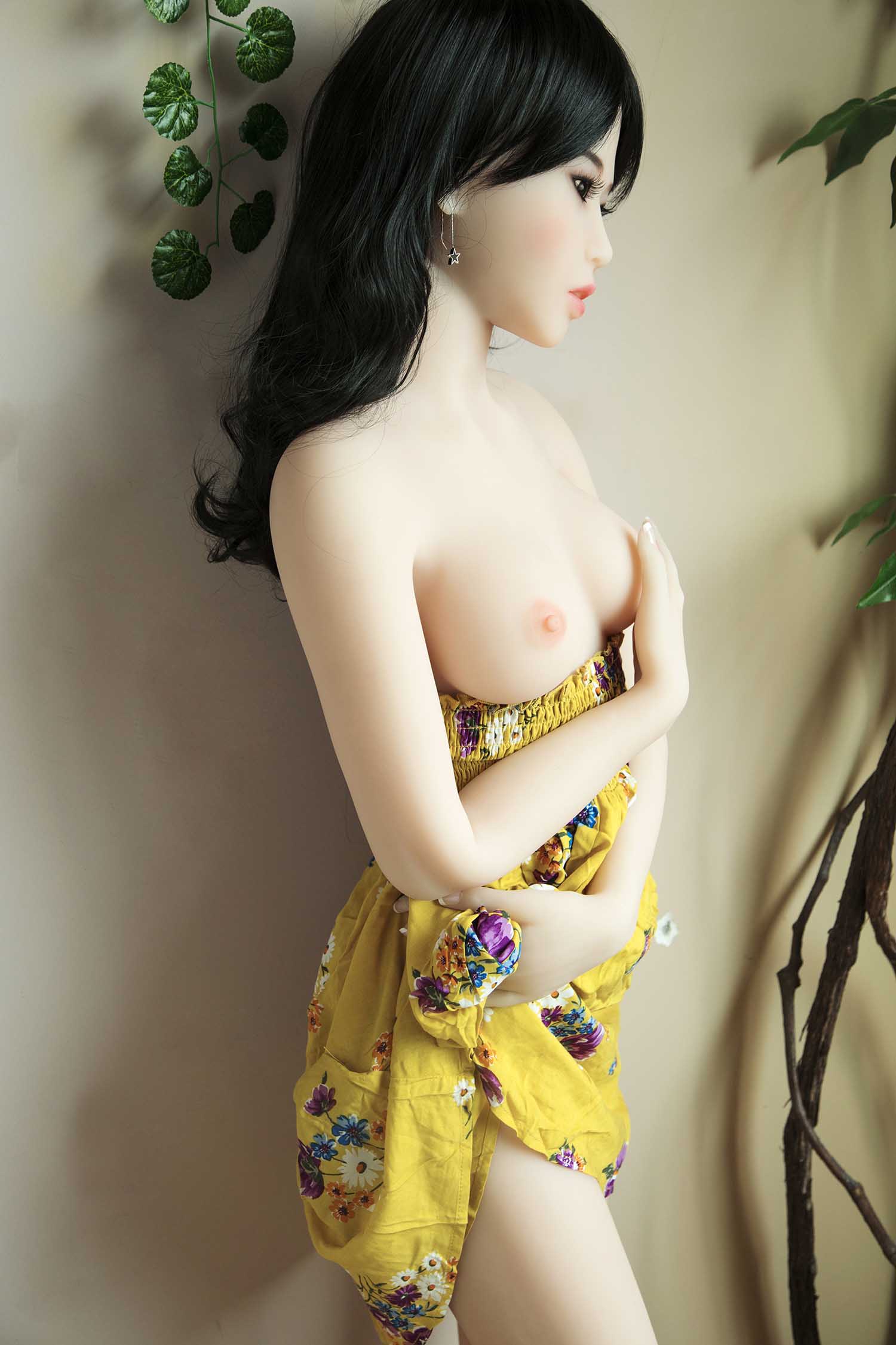 Fire Doll - Kally - Poupée de Sexe Réaliste - 157cm - Gel Sein - Naturel