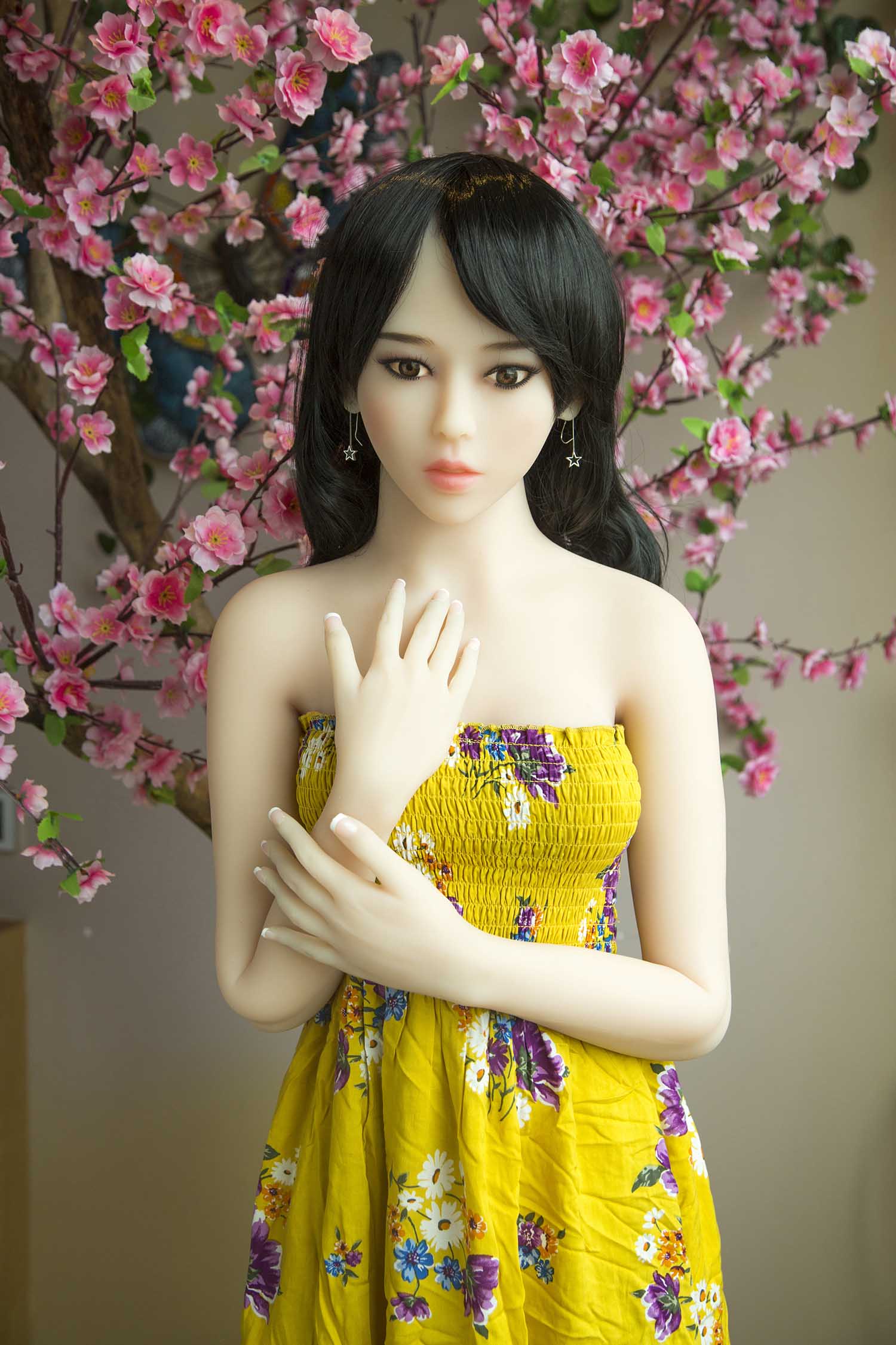 Fire Doll - Kally - Poupée de Sexe Réaliste - 157cm - Gel Sein - Naturel