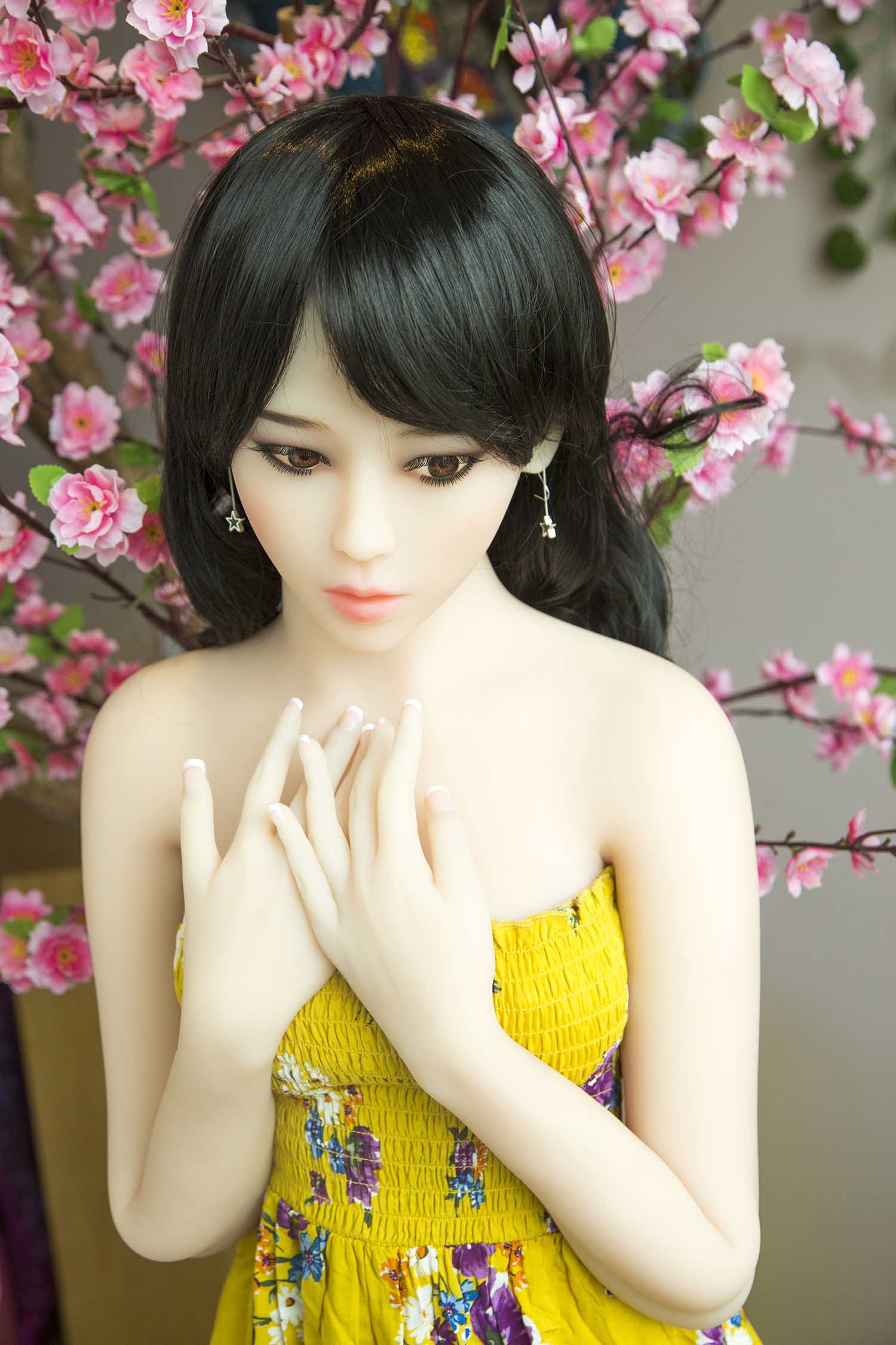 Fire Doll - Kally - Poupée de Sexe Réaliste - 157cm - Gel Sein - Naturel