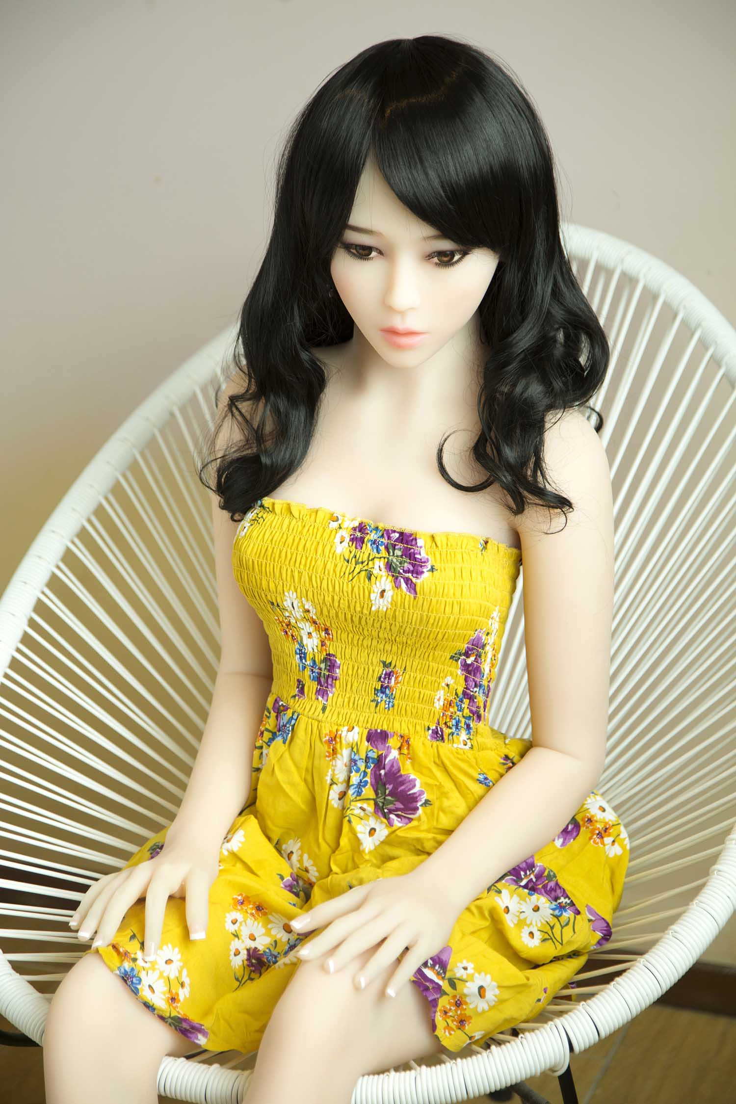Fire Doll - Kally - Poupée de Sexe Réaliste - 157cm - Gel Sein - Naturel