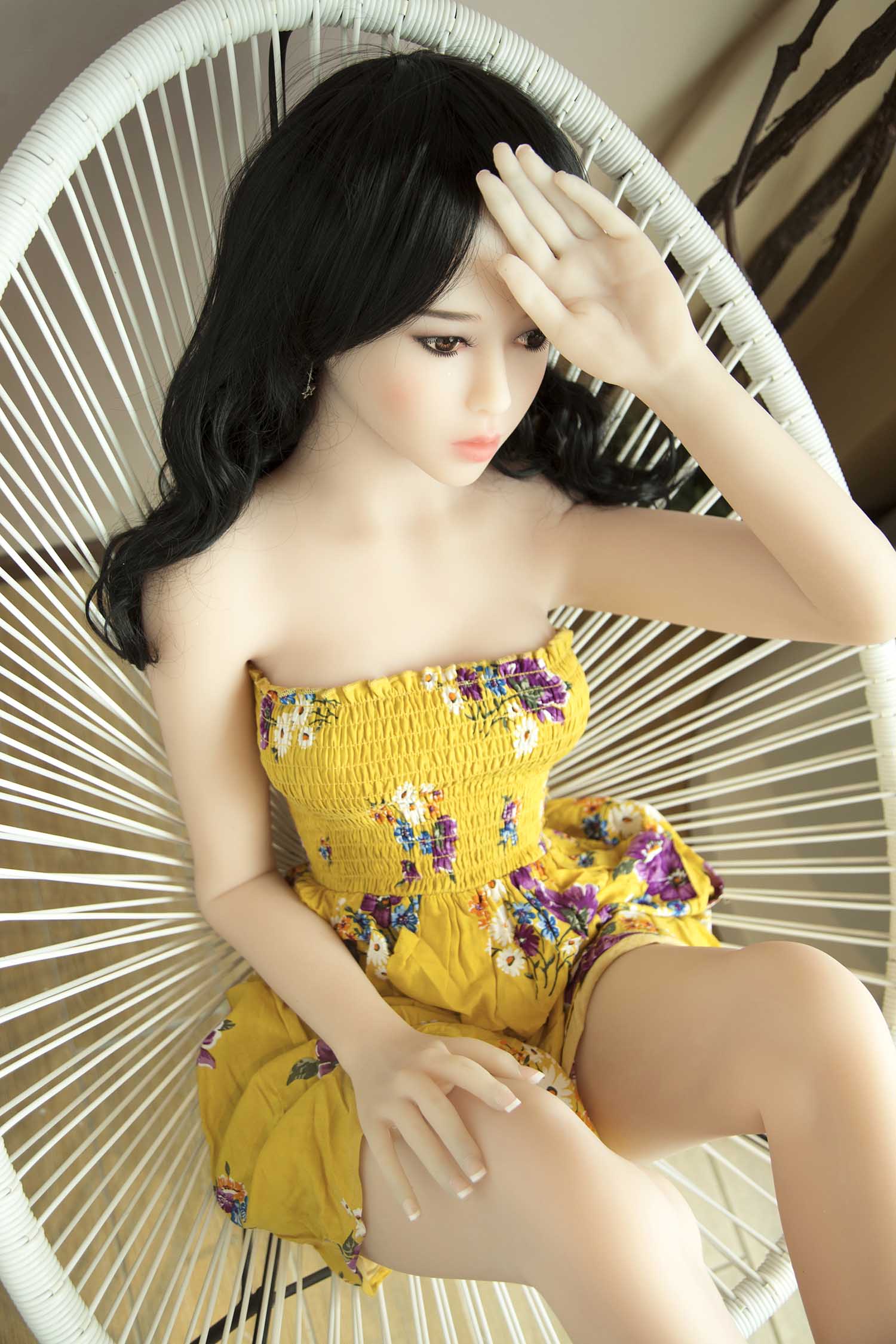 Fire Doll - Kally - Poupée de Sexe Réaliste - 157cm - Gel Sein - Naturel