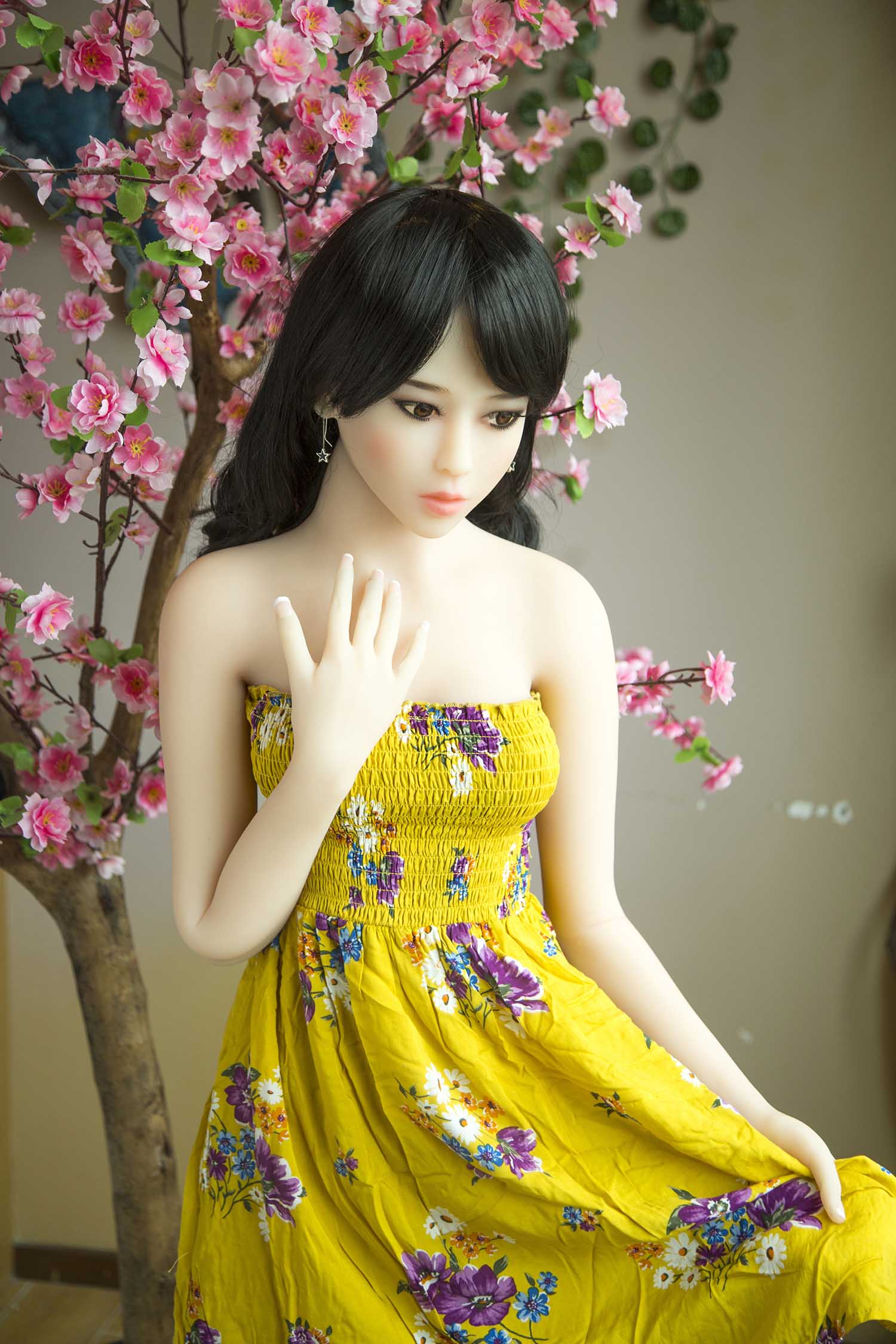 Fire Doll - Kally - Poupée de Sexe Réaliste - 157cm - Gel Sein - Naturel